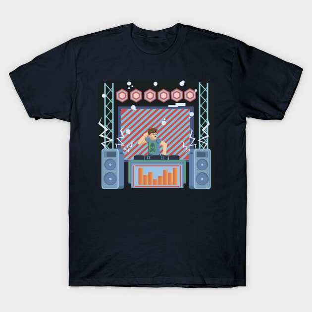 DJ T-Shirt by vanpaul54